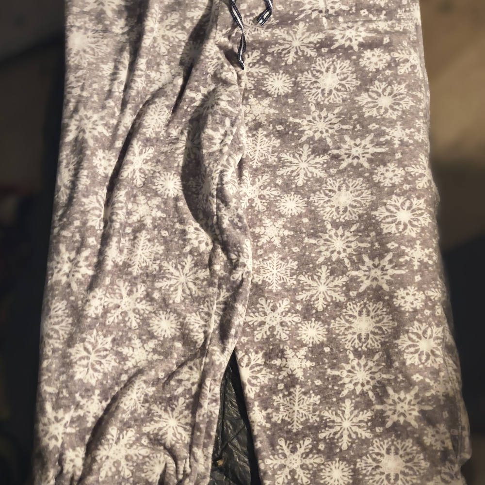 Nautica Gray Patterned Lounge Pants